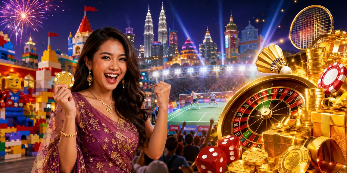Pemain Malaysia menikmati roulette dan permainan kasino melalui aplikasi mudah alih 77000
