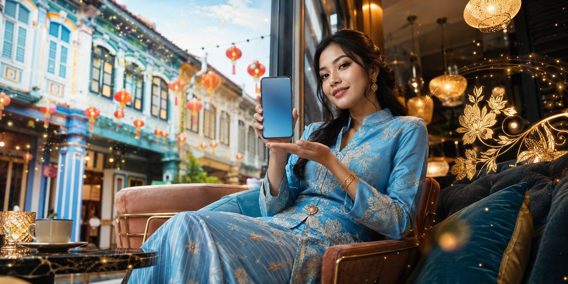 Pemain wanita berbaju kurung di Penang membuat deposit untuk tuntut promosi bonus 77000